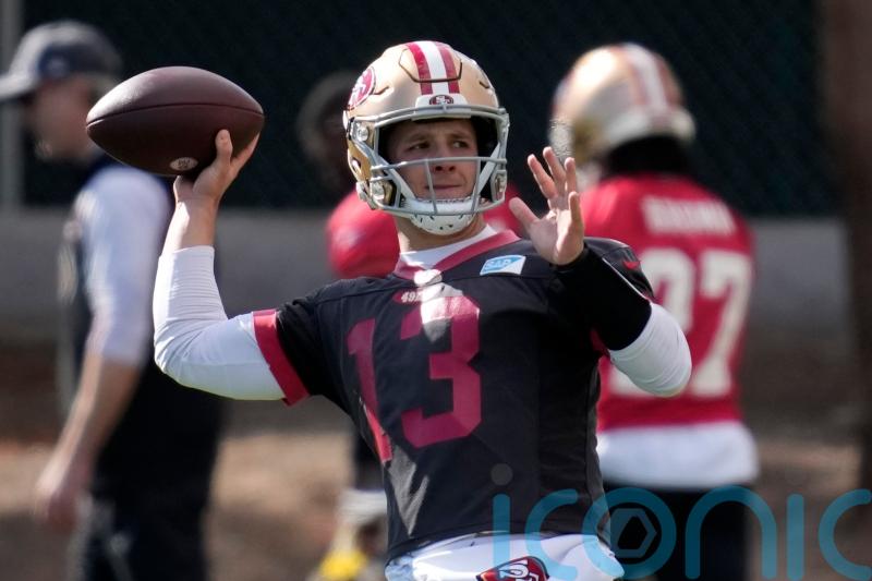 Brock Purdy doing all he can to take the Super Bowl in his stride