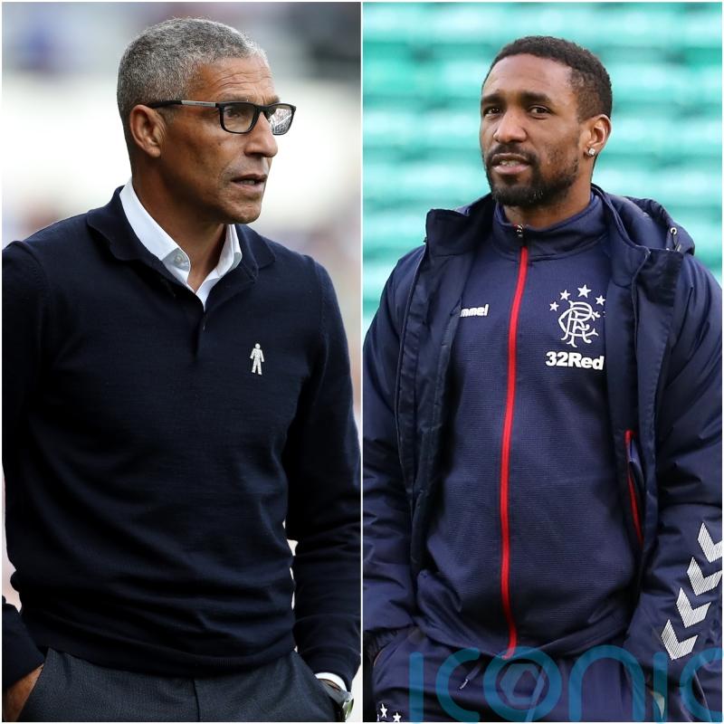 Jermain Defoe wants to follow Chris Hughton’s lead and inspire black coaches