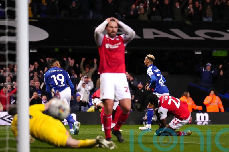 Omari Hutchinson raises the roof at Portman Road as Ipswich beat Rotherham