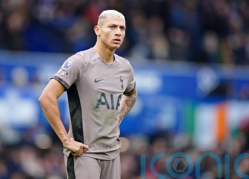 Tottenham forward Richarlison could be out for a month with knee injury