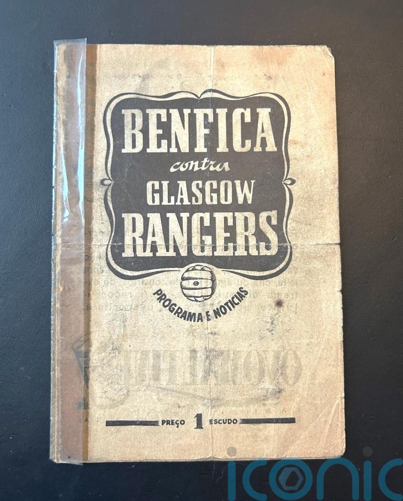 Rangers programme from 1948 Benfica clash expected to fetch &pound;1,000 at auction