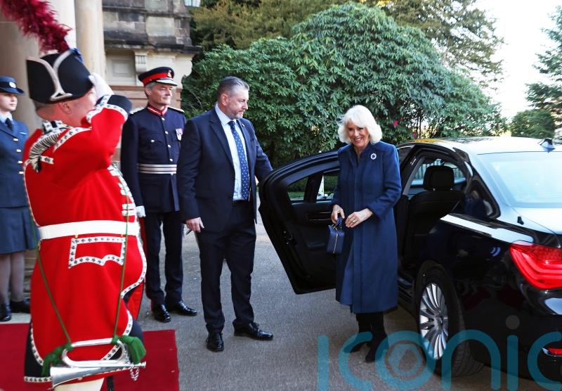 Camilla gets taste of local produce during solo visit to Northern Ireland