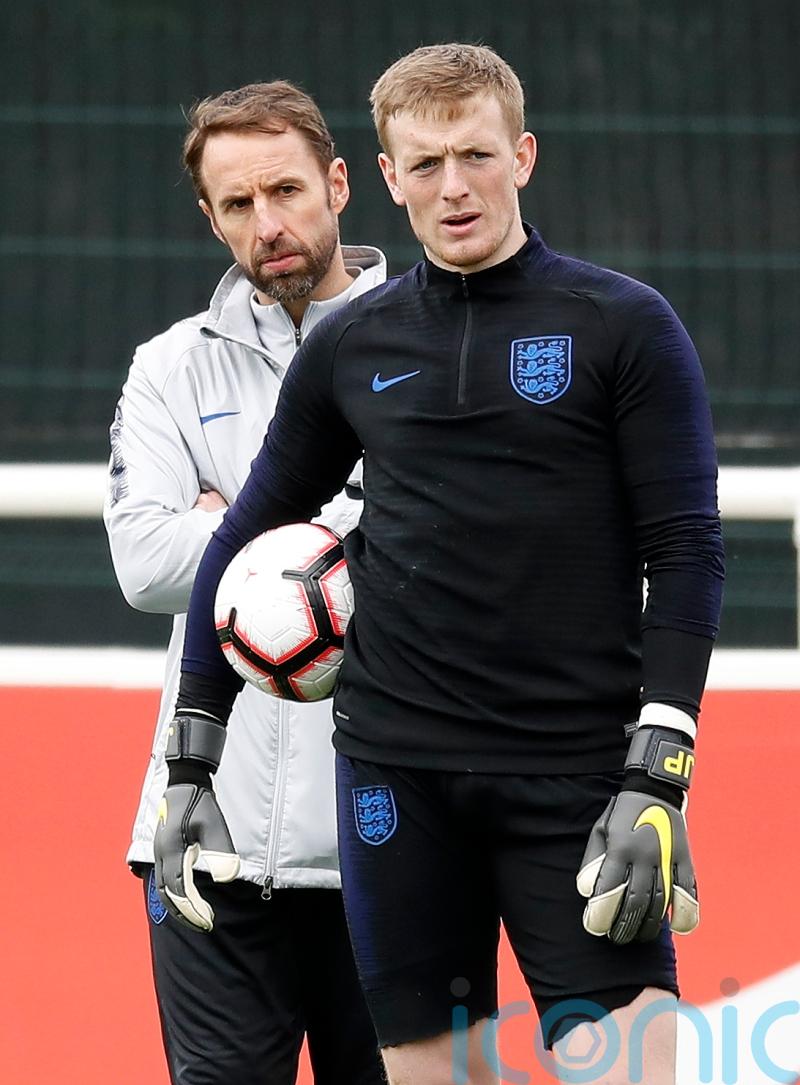 England squad not affected by Gareth Southgate speculation, says Jordan Pickford
