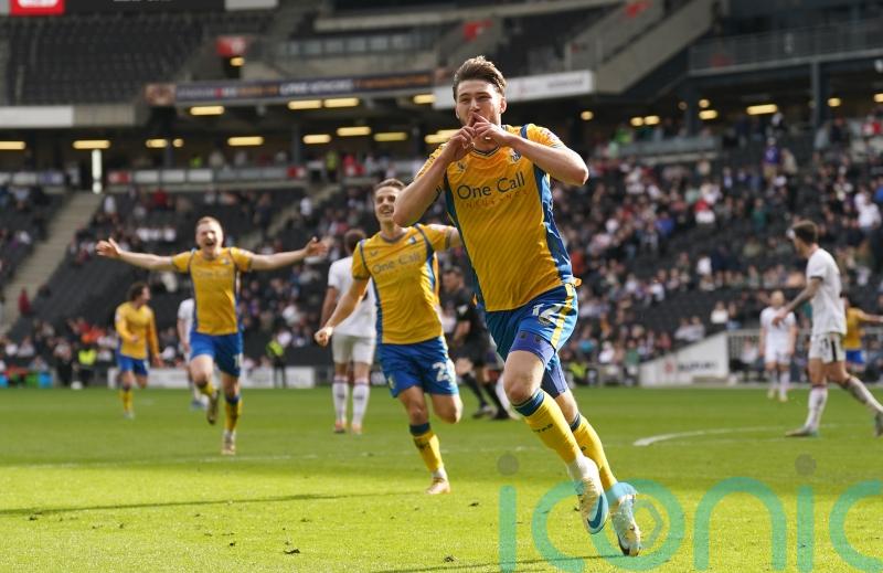 Mansfield thrash promotion rivals MK Dons to edge closer to top-three finish
