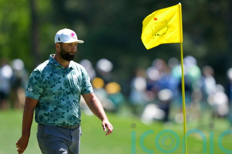 Defending champion Jon Rahm frustrated on day three of the Masters