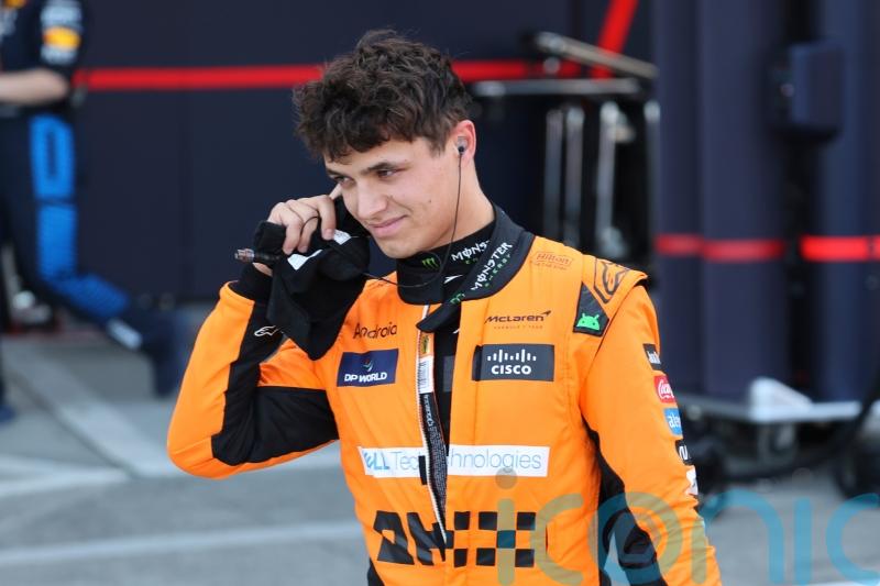 Lando Norris takes sprint pole in rain-drenched Shanghai qualifying session