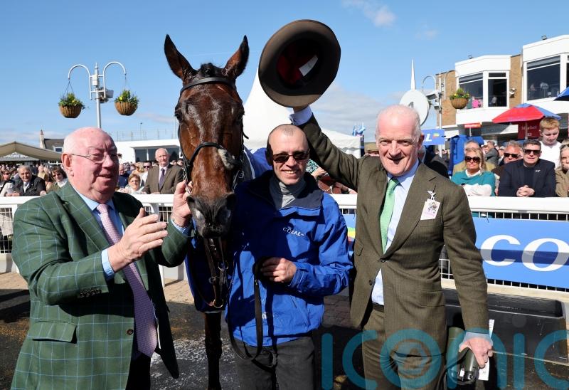Mullins has ‘one hand’ on trainers’ championship after Ayr four-timer