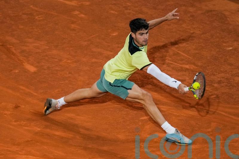 Carlos Alcaraz withdraws from Italian Open with arm injury
