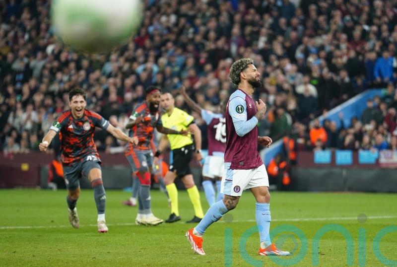 Douglas Luiz keen to keep taking penalties despite miss against Olympiacos