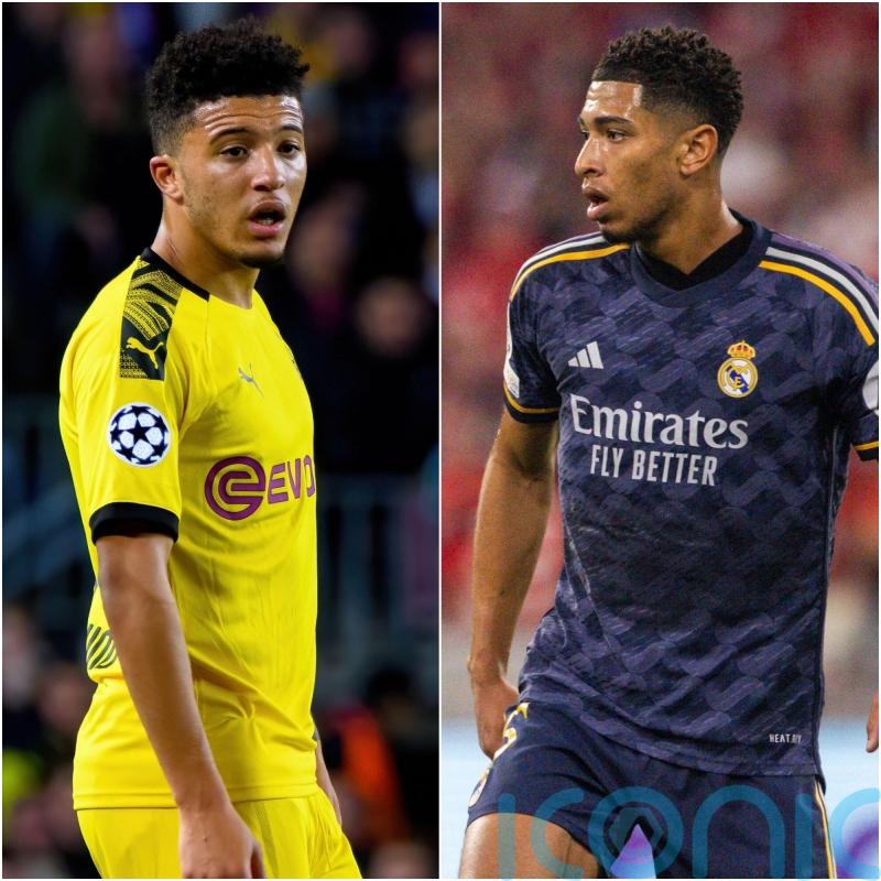 England’s Jadon Sancho and Jude Bellingham to meet in Champions League final