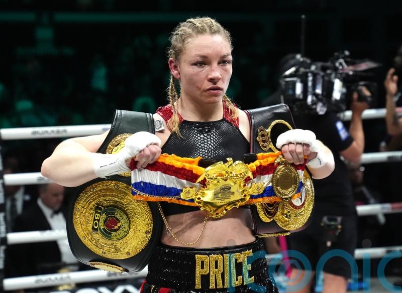 Lauren Price wants to ‘be in massive fights’ after impressive display in Cardiff