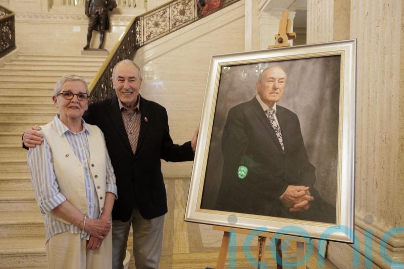 Portrait of Stormont’s first nationalist speaker unveiled