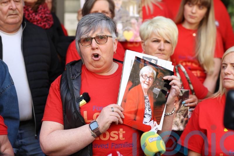 Daughter of Covid victim says actions of Stormont leaders ‘compounded grief’