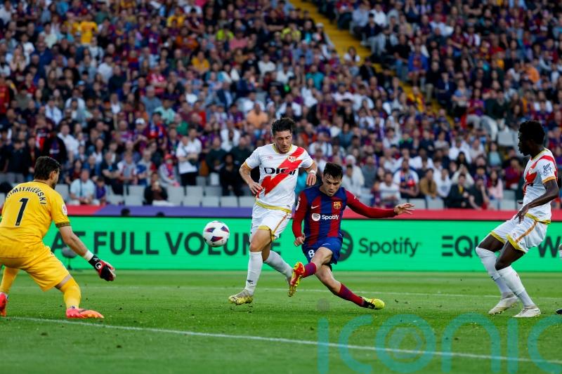 Pedri brace helps Barca secure second with win over Rayo Vallecano