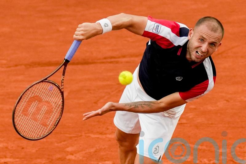 Dan Evans exits French Open as his frustrating run of losses continues
