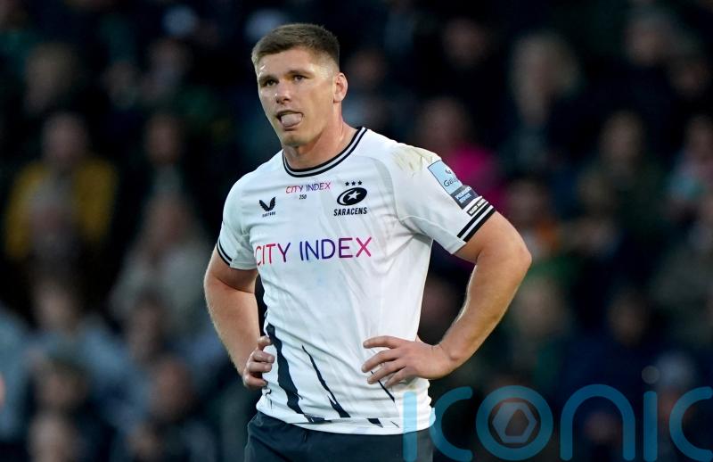 Owen Farrell signs off from Saracens career with narrow defeat at Northampton