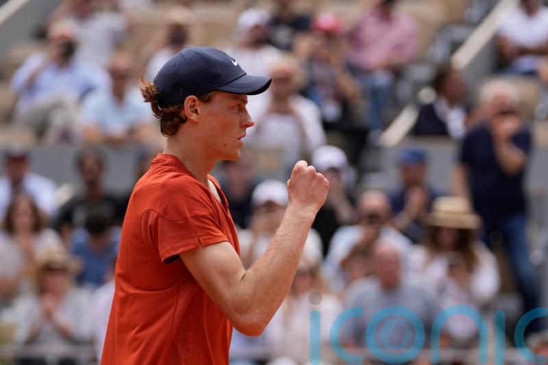 French Open day 10: Jannik Sinner top of the pile as Novak Djokovic forced out