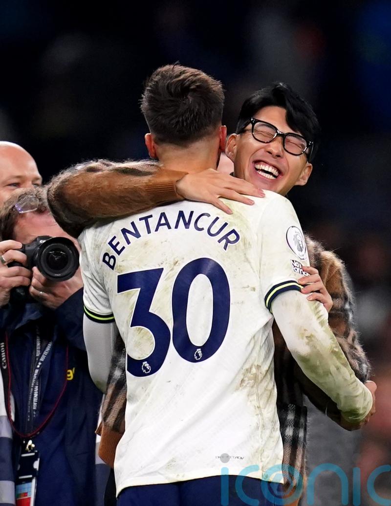 Son Heung-min says Rodrigo Bentancur has apologised for racist joke about him