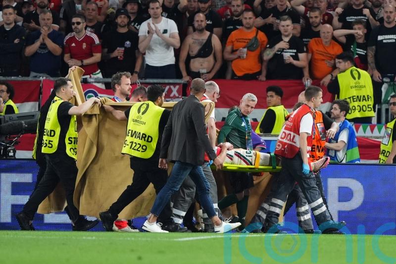 UEFA says ‘no delay’ in treating Hungary forward Barnabas Varga after criticism
