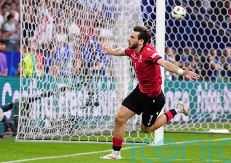 Georgia set up Euro 2024 last-16 tie with Spain after stunning Portugal