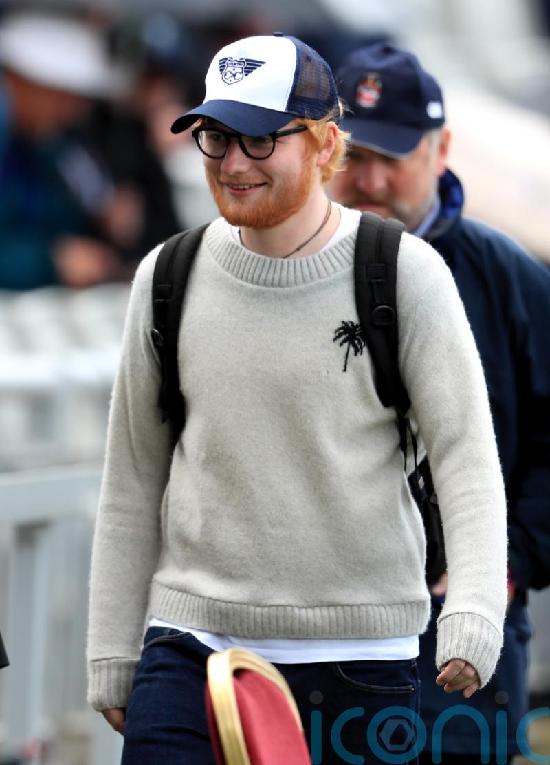 England squad treated to The A-Team as Ed Sheeran puts on private performance