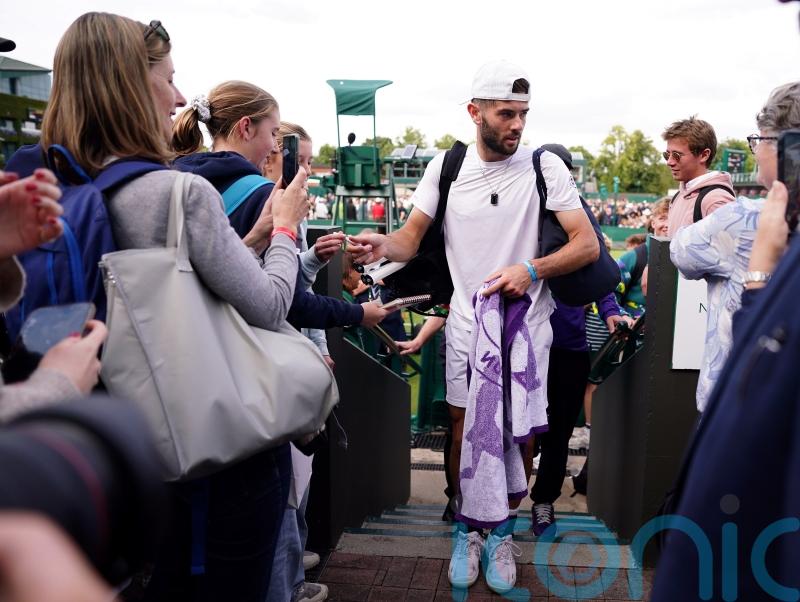 Jacob Fearnley ‘super excited’ for Wimbledon clash with Novak Djokovic