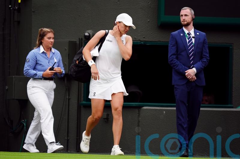 Iga Swiatek’s ‘tank was empty’ as world number one exits Wimbledon