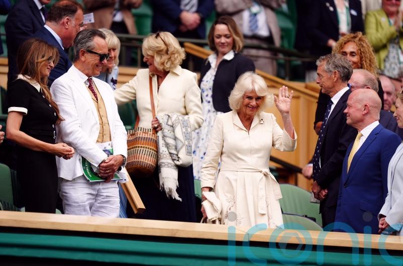 Queen Camilla enjoys surprise ‘escape’ to Wimbledon