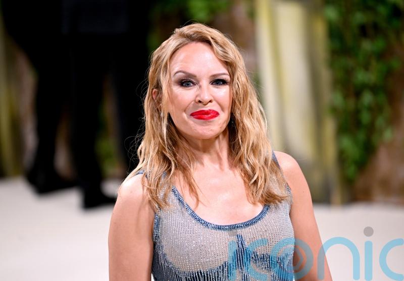 Kylie Minogue says ‘It’s coming home’ after timing rehearsal to see England game