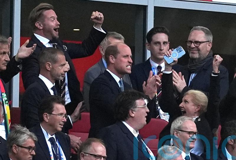 Prince of Wales to attend Euro final in Berlin to watch England take on Spain
