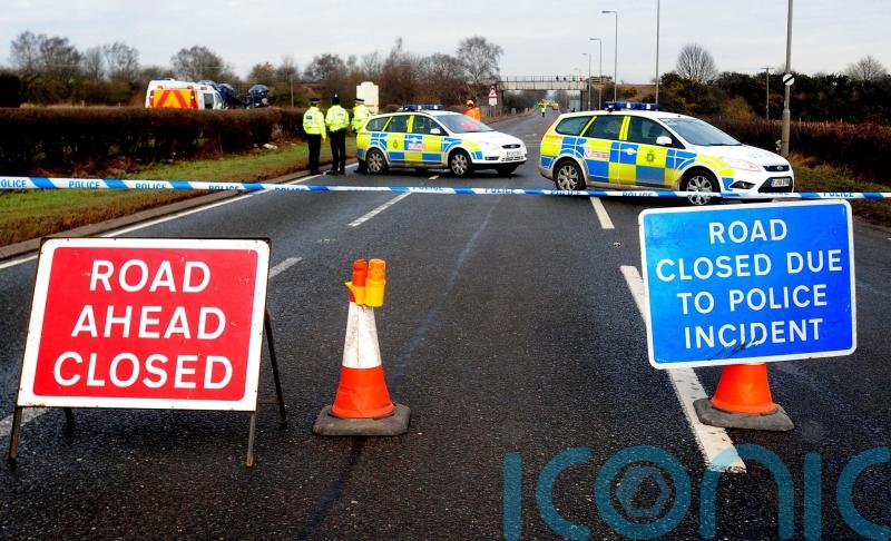 Man critically injured in Co Antrim crash