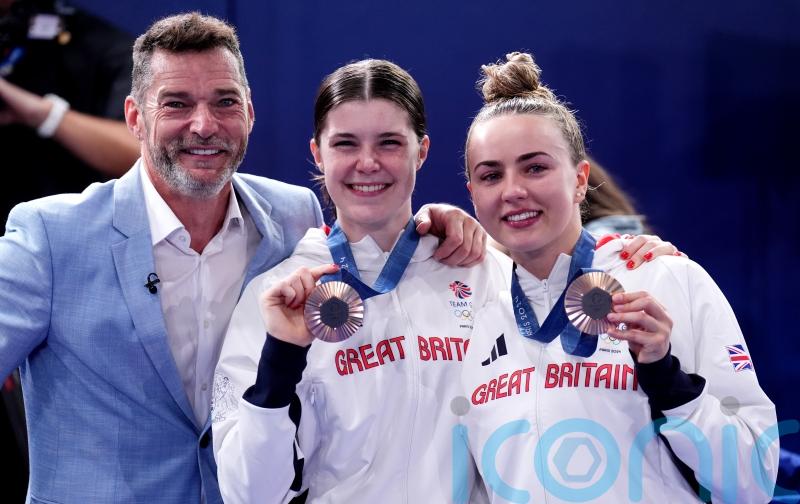 Fred Sirieix ‘bursting with pride’ after daughter’s diving bronze at Olympics