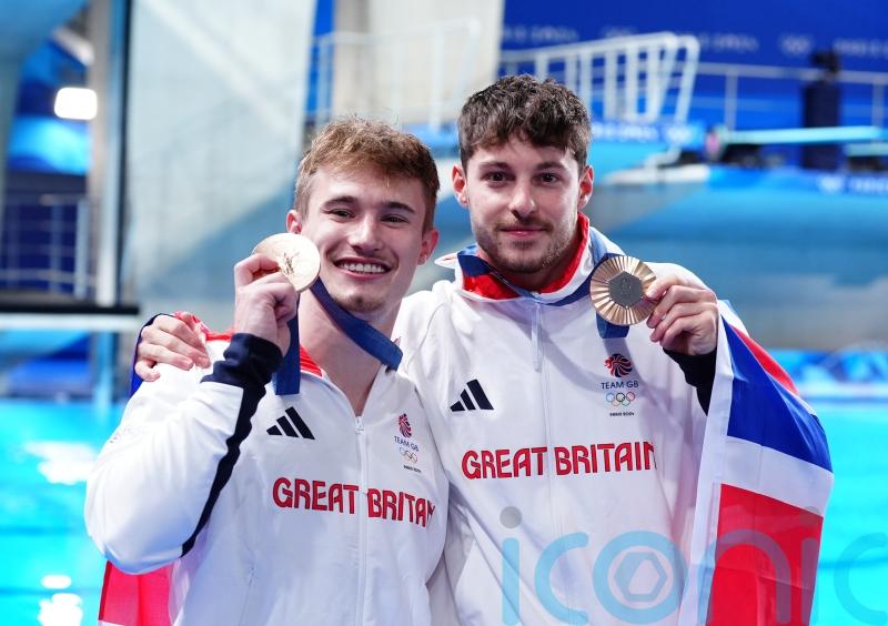 Jack Laugher ‘relief’ as he and Anthony Harding secure bronze with final dive