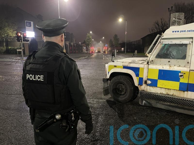 Police injured as petrol bombs and fireworks thrown during disorder in Derry