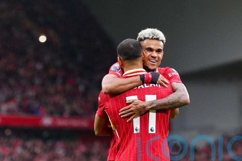 Luis Diaz and Mohamed Salah on target as Arne Slot’s Liverpool topple Brentford