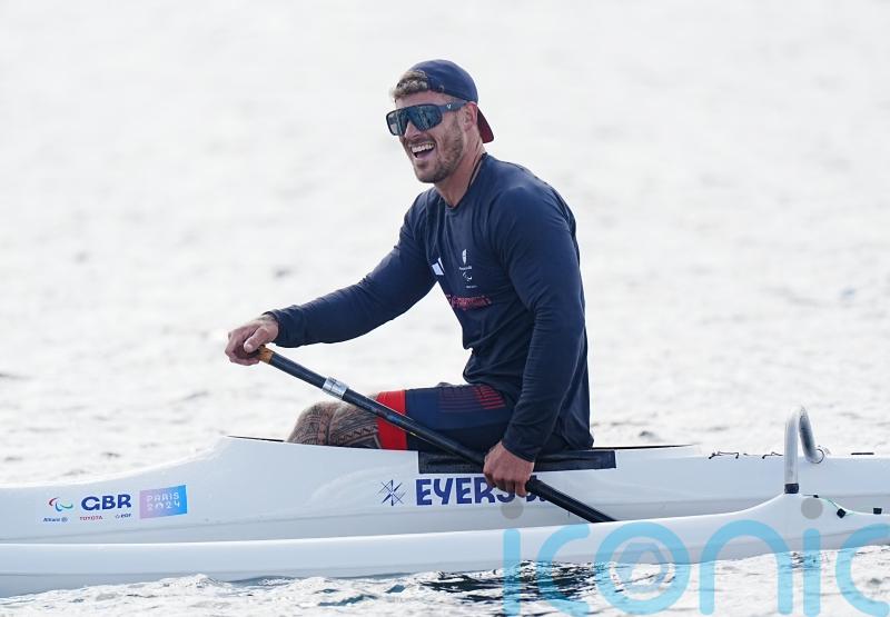 Mr England Jack Eyers adds silver to Britain’s Paralympic canoe haul