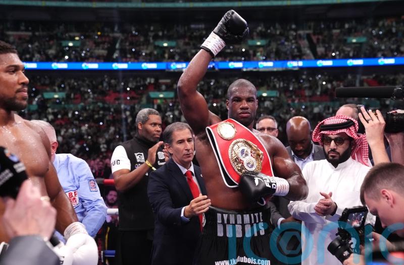 Daniel Dubois stops Anthony Joshua with devastating fifth-round knockout