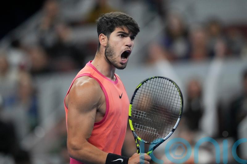 Carlos Alcaraz ends Jannik Sinner’s winning streak to land China Open title
