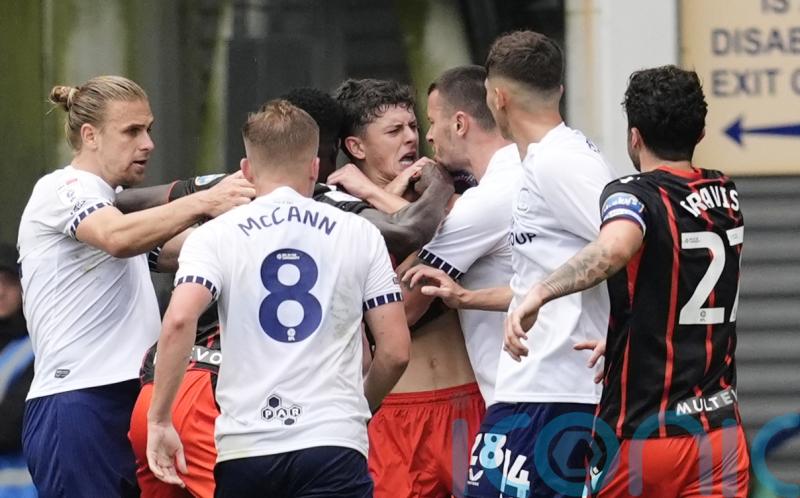 Preston’s Milutin Osmajic given eight-match ban for biting Blackburn’s Owen Beck