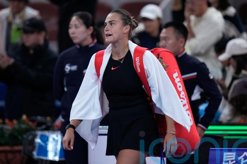 Aryna Sabalenka’s winning run comes to an end in China Open quarter-finals