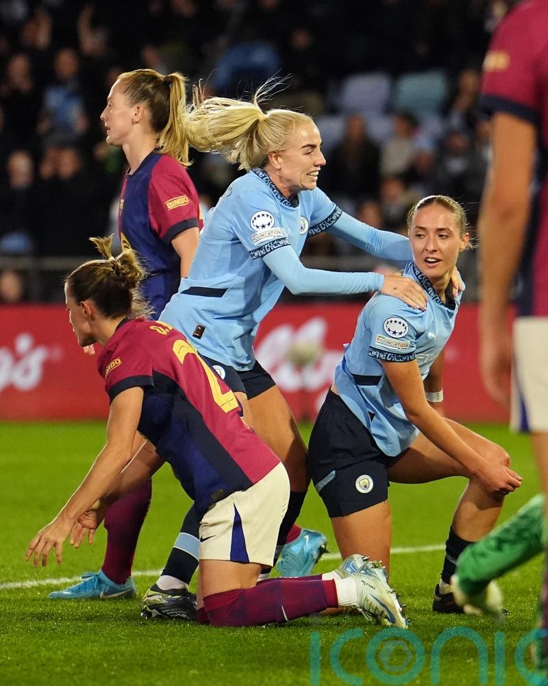 Man City claim statement victory on Women’s Champions League return