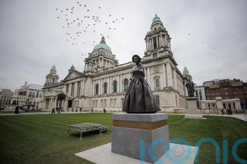 Investigation after portrait of former DUP lord mayor damaged