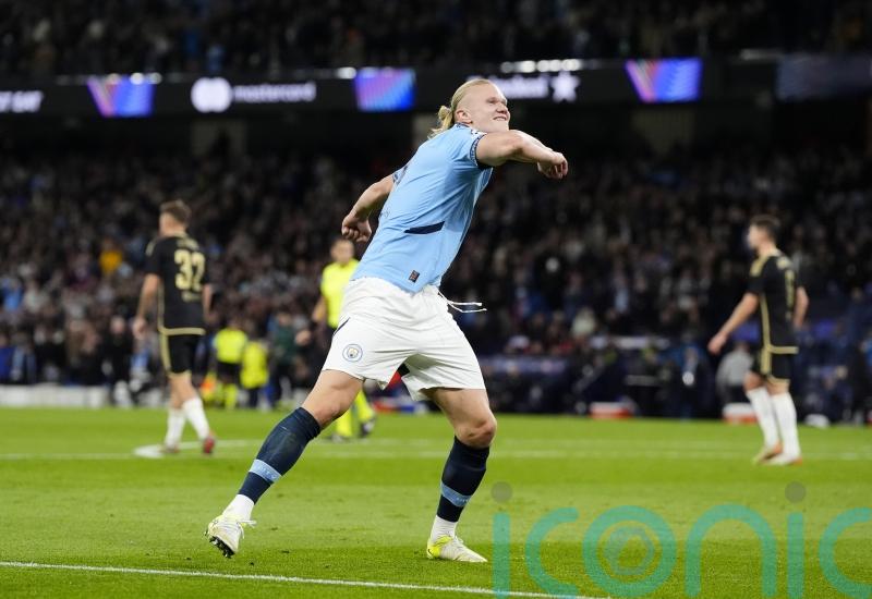 Phil Foden hails ‘freak’ Erling Haaland after stunning Champions League goal