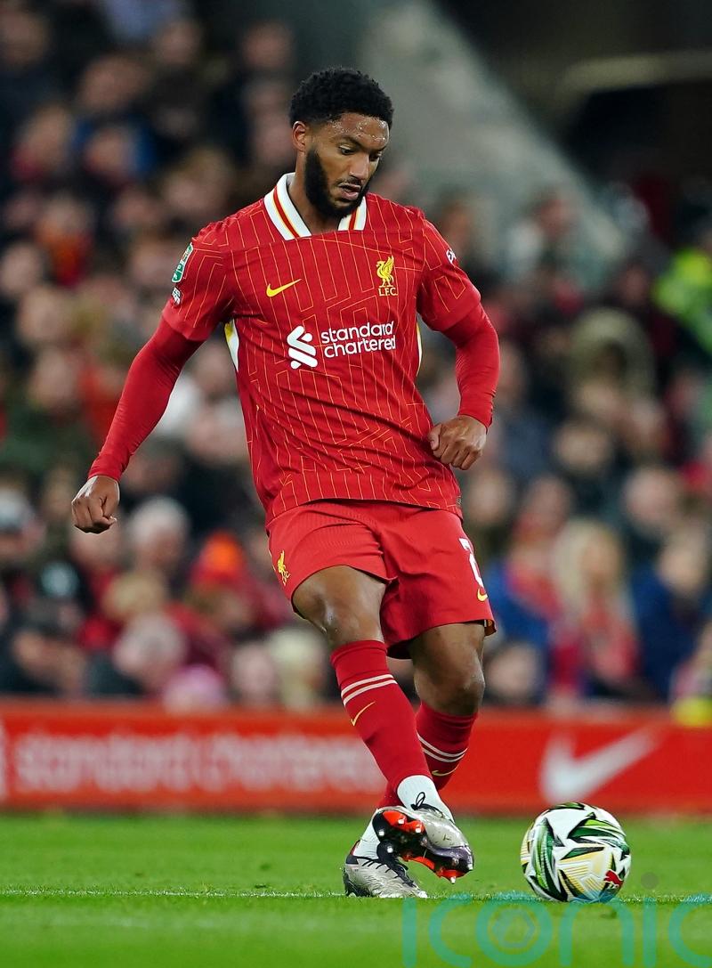 Liverpool boss Arne Slot waxes lyrical over Joe Gomez’s display against Brighton
