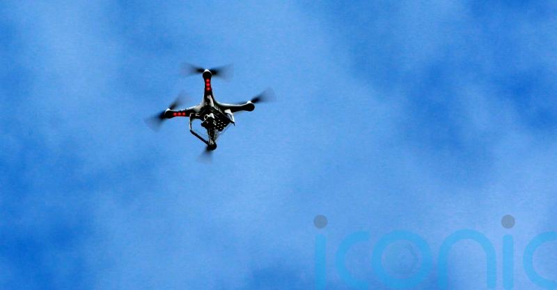 Man hit by fallen drone propeller while mowing lawn, investigators told