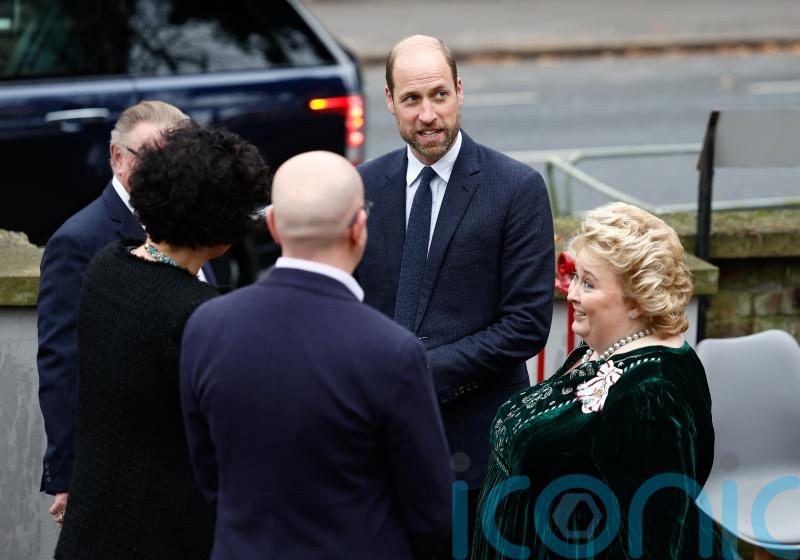 Prince of Wales visits homelessness project during Northern Ireland trip