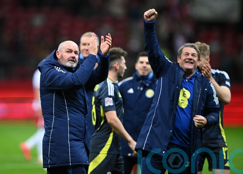 Steve Clarke hails Scotland’s spirit after earning Nations League play-off