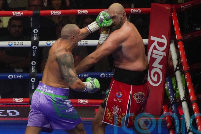 Tyson Fury loses title showdown against Oleksandr Usyk by unanimous decision