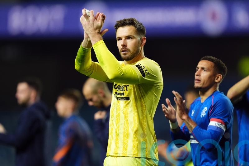 Jack Butland will miss Old Firm derby due to ‘a significant bleed’ to his leg