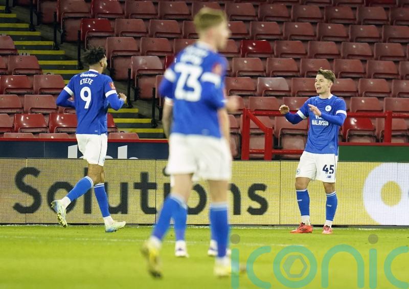 Cian Ashford scores as Cardiff beat Sheffield United to secure FA Cup progress